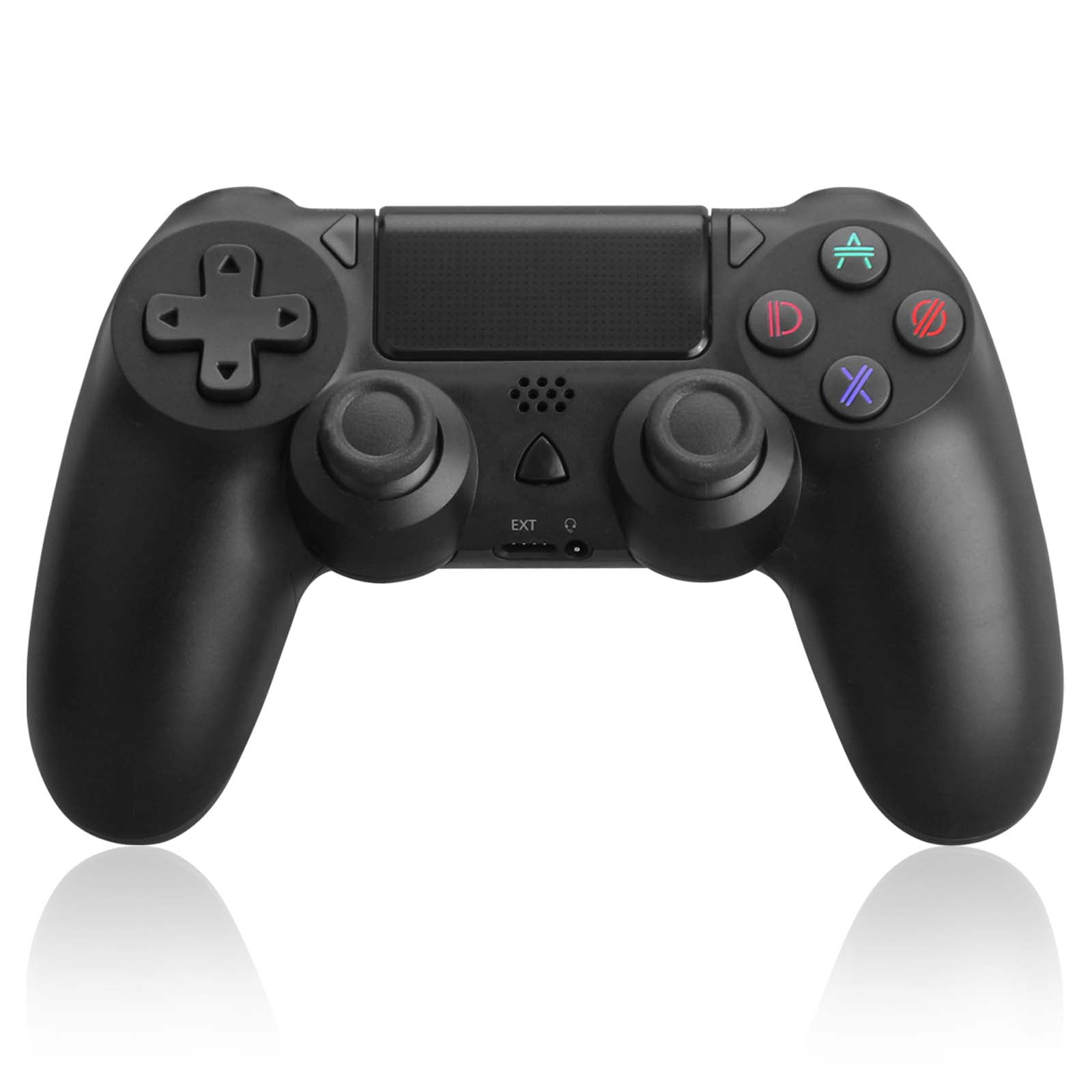 Genérico - Mando Inalámbrico Compatible Con Ps4/slim/pro Y Pc, Joystick Para Juegos Remotos, Negro