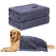 thumbnail image 1 of Pack de 2 toallas de microfibra para secar perros, superabsorbentes, 1 of 3