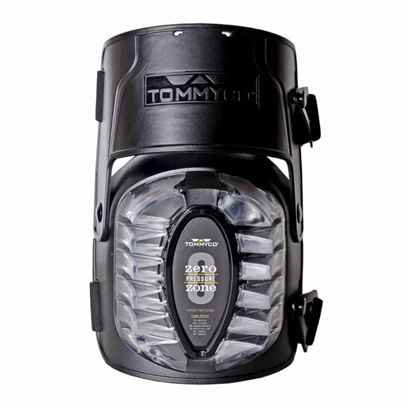 Rodilleras Tommyco Rough Terrain con bisagras negras, talla única