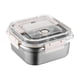 thumbnail image 3 of Caja De Almacenamiento Para Frigorífico, Contenedor De Almacenamiento De Alimentos Sellado Para Viajes, Cocinas Y Acampadas, 20 Cm X 20 Cm X 10 Cm, 3 of 3