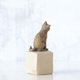 thumbnail image 4 of Figura esculpida pintada a mano Willow Tree Love My Cat, 4 of 7