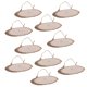 thumbnail image 1 of 10x Rebanadas De Madera Colgantes Naturales Ovaladas Grandes Piezas De Madera De Corteza De árbol Artesanía DIY, 1 of 5