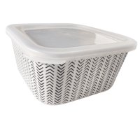 Decogreen - Contenedor Hermetico Bioflechas19X14X7Cm