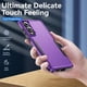 thumbnail image 3 of Para Samsung Galaxy S25 Edge 5G Funda a Prueba de Golpes Resistente Protección de Cuerpo Completo de Alta Resistencia a Prueba de Polvo/caídas Cubierta Funda, Morado, para Galaxy S25 Edge 5G, 3 of 7