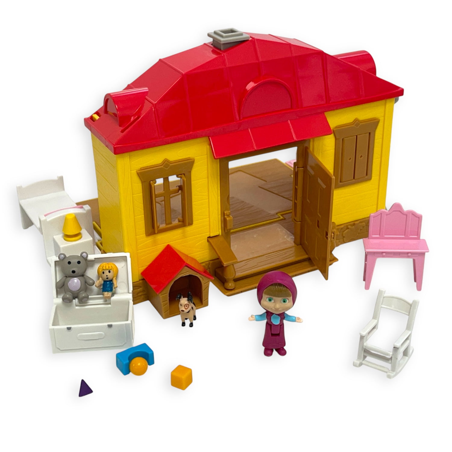 Toyng - Juguete Casa Masha Set De Juego - Masha Y El Oso