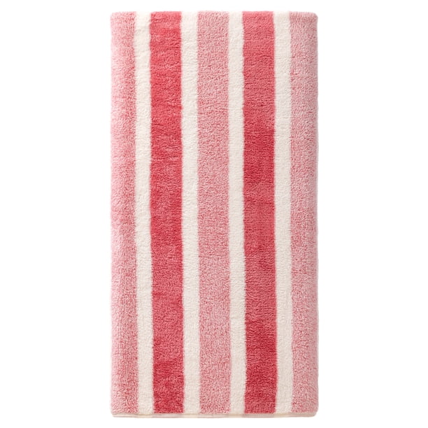 REGALWOVEN 1 Paquete de Toallas de Baño de Coral Fleece, Ultra Aterciopeladas y Suaves, Toalla Altamente Absorbente para Baño, Gimnasio, Spa Rosa 71" x 35"