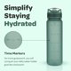 thumbnail image 3 of Botella Hydracy de 500 ml con Marcador de Tiempo e Infusor de Frutas, 3 of 9