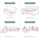 thumbnail image 3 of Funda de Sillon 3 Cuerpos Elasticada Mostaza 100% Poliester Antideslizante, 3 of 3