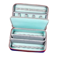 Magideal - Estuche De Almacenamiento Para Coches De Juguete, Vitrina Para Niños, 36 Compartimentos, Bolsa De Viaje Portátil Para Minijuguetes, Muñecas Pequeñas