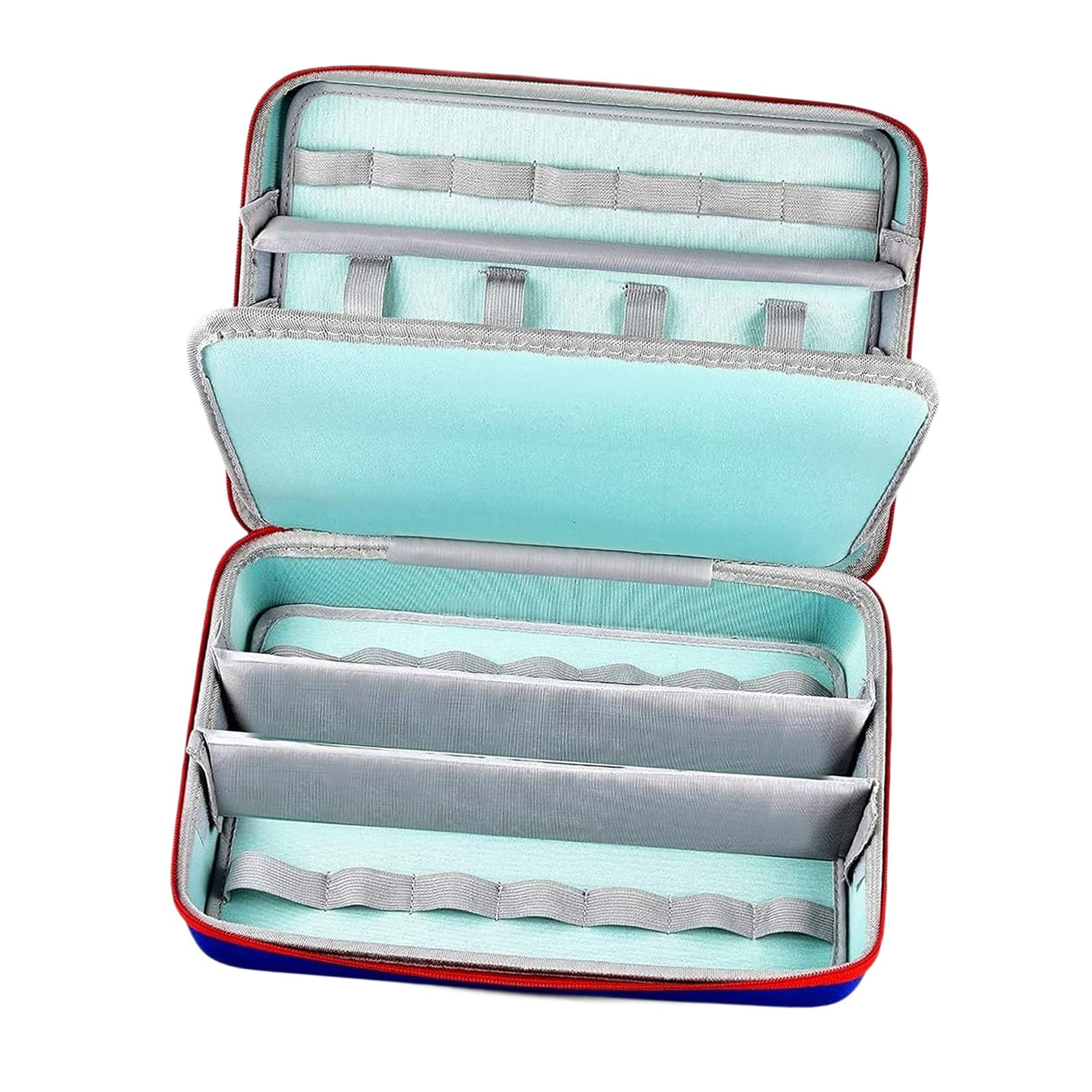 Magideal - Estuche De Almacenamiento Para Coches De Juguete, Vitrina Para Niños, 36 Compartimentos, Bolsa De Viaje Portátil Para Minijuguetes, Muñecas Pequeñas