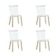 thumbnail image 1 of Pack x4 Sillas De Comedor Madera Laqueada Blanca Windsor, 1 of 6