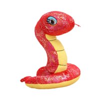 Bothyi - Peluche De Serpiente De Peluche, Bonito Adorno Para El Hogar Para El Dormitorio Familiar Y Los Amigos, Color Rojo