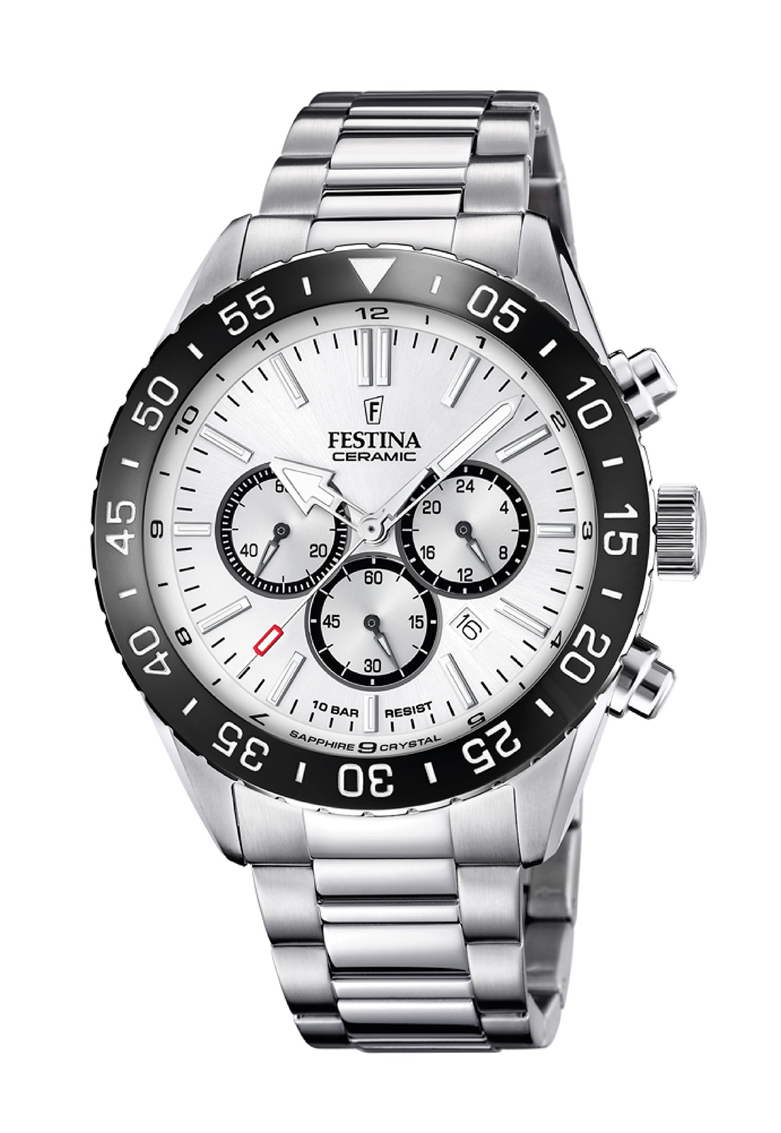 Reloj F20575/1 Festina Blanco Hombre Ceramic