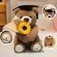 thumbnail image 4 of Oso de Peluche de Graduación con Sombrero y Flores, Lindo Oso Doctor de Peluche Regalo de Graduación, 4 of 5