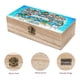 thumbnail image 3 of Caja de Almacenamiento de Madera Rústica FIFA Desmarcar, 3 of 6