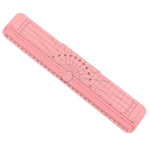 Bothyi - Cortador De Papel Slicer Precision Durable Para Tarjetas De Felicitación De Bricolaje Rosa