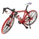 thumbnail image 4 of 1:10 Escala Aleación Diecast Bicicleta Modelo Artesanía Bicicleta Juguete Red2, 4 of 5
