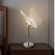 thumbnail image 4 of Lampara Metal Led Mariposa, Plateada, 3 Tonos de LuzTouch Carga Usb, 4 of 7