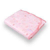 Manta Recién Nacido Niña Rosado Pillin