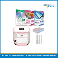 We R - Kit Inicial Profesional De Encuadernación Cinch Rosa