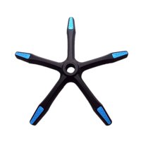 Magideal - Base De Sillas De Oficina De Repuesto, Patas Fuertes, Base Resistente Para Reemplazar La Silla , Azul