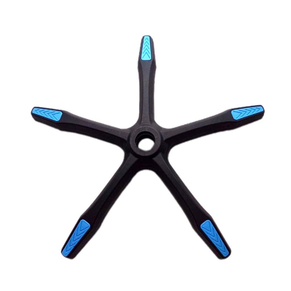 Magideal - Base De Sillas De Oficina De Repuesto, Patas Fuertes, Base Resistente Para Reemplazar La Silla , Azul