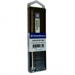 Memoria Ram Tecnomemory Pc Ddr4 8Gb 2400Mhz Kvr24N17S8T/8Gb