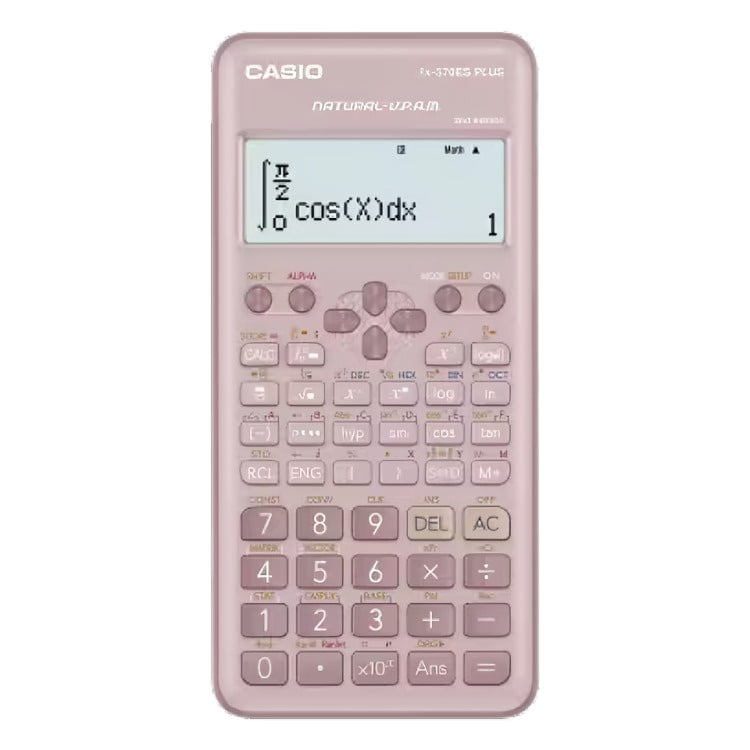 Calculadora Casio Cientifica Fx-570 Es Plus Rosa