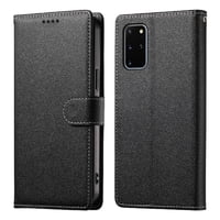 Funda Para Foxdock Samsung Galaxy S20– Cuero Premium, 3 Ranuras Para Tarjetas, Protección Contra Impactos