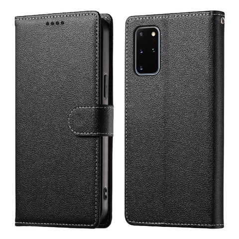 Funda Para Foxdock Samsung Galaxy S20– Cuero Premium, 3 Ranuras Para Tarjetas, Protección Contra Impactos