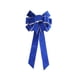 thumbnail image 3 of Colgante Decorativo Con Lazo De Puerta De Navidad, Artesanía Elegante Para Patio Trasero, Jardín, Interior, Azul, 3 of 5