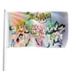 thumbnail image 1 of Sailor Moon Bandera impresa con temática, regalo perfecto para fanáticos, amigos y familiares, y adecuada para actividades al aire libre e interiores, decoraciones de fiesta. 90 cm × 150 cm., 1 of 6