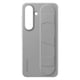 thumbnail image 1 of Funda para Samsung Galaxy S25 con soporte y agarre, gris, 1 of 4