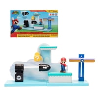 Playset Nintendo Mario Figuras Interactivas 6Cm
