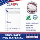 thumbnail image 3 of Porta credenciales Claev 4x6" Pack de 100 impermeable, 3 of 8