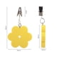 thumbnail image 5 of Pinzas para mantel TwoFish Home, de resina, flores amarillas, 5 of 5