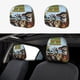 thumbnail image 1 of Funda para Reposacabezas de Auto Desmarcar Viva El Rey Julien 2 Piezas, 1 of 6