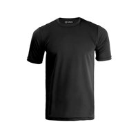 Snix - Polera Deportiva Dry Fit De Adulto Negra Talla S