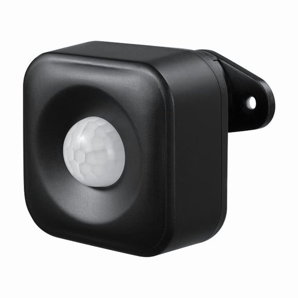 Sensor de movimiento con luz Heath Zenith Globe negro/blanco