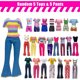 thumbnail image 2 of Set de 30 prendas y accesorios para muñeca de 11,5 pulgadas, 2 of 3