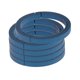 thumbnail image 2 of 5 Uds Llavero Redondo De Titanio Mosquetones Resorte Gancho Clip Azul 32mm, 2 of 5