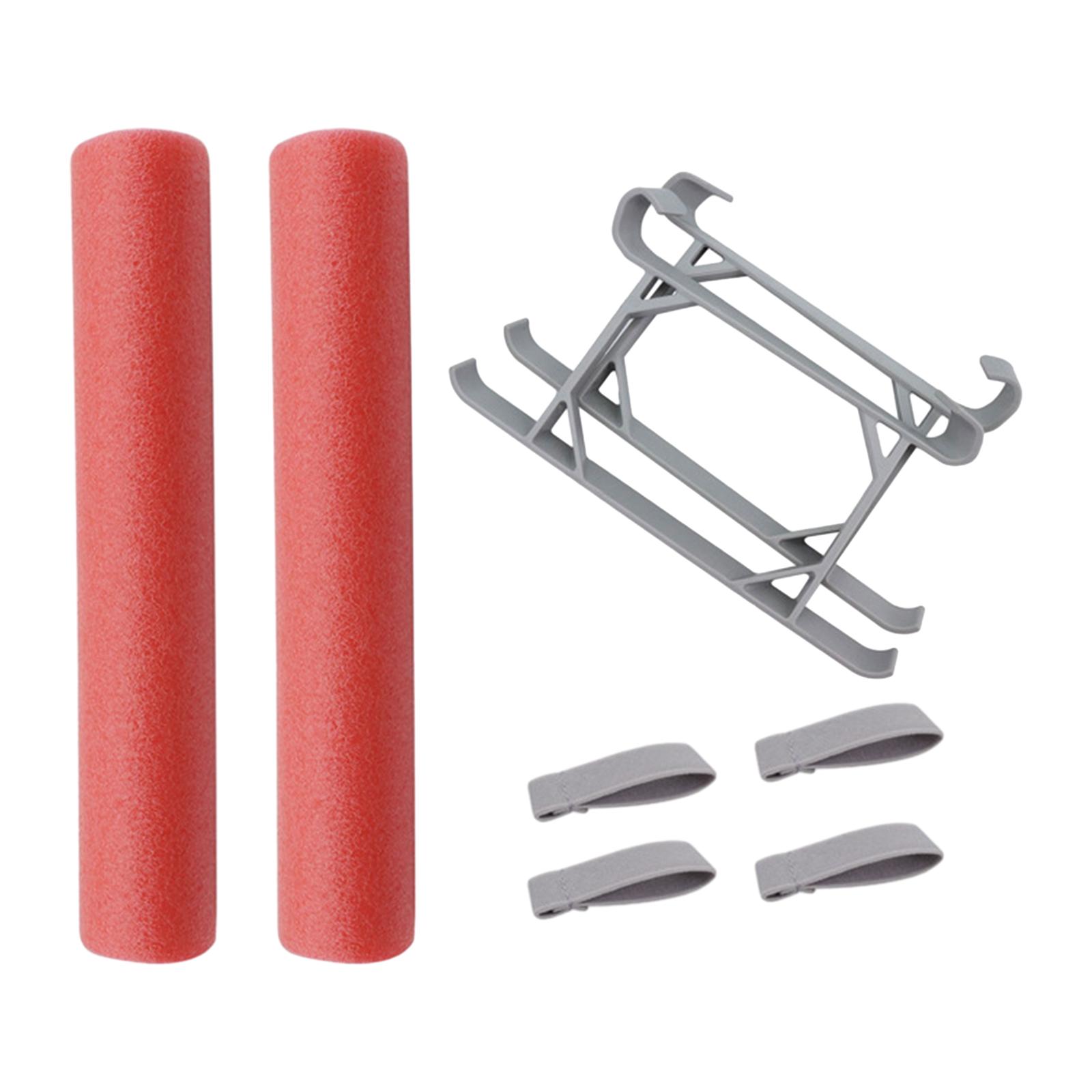 Magideal - Kits De Agua Flotante Para Tren De Aterrizaje, Protector Ligero Con Correas, Patas De Aterrizaje Extendidas Para Suministros De Cuadricóptero Mini 3/4