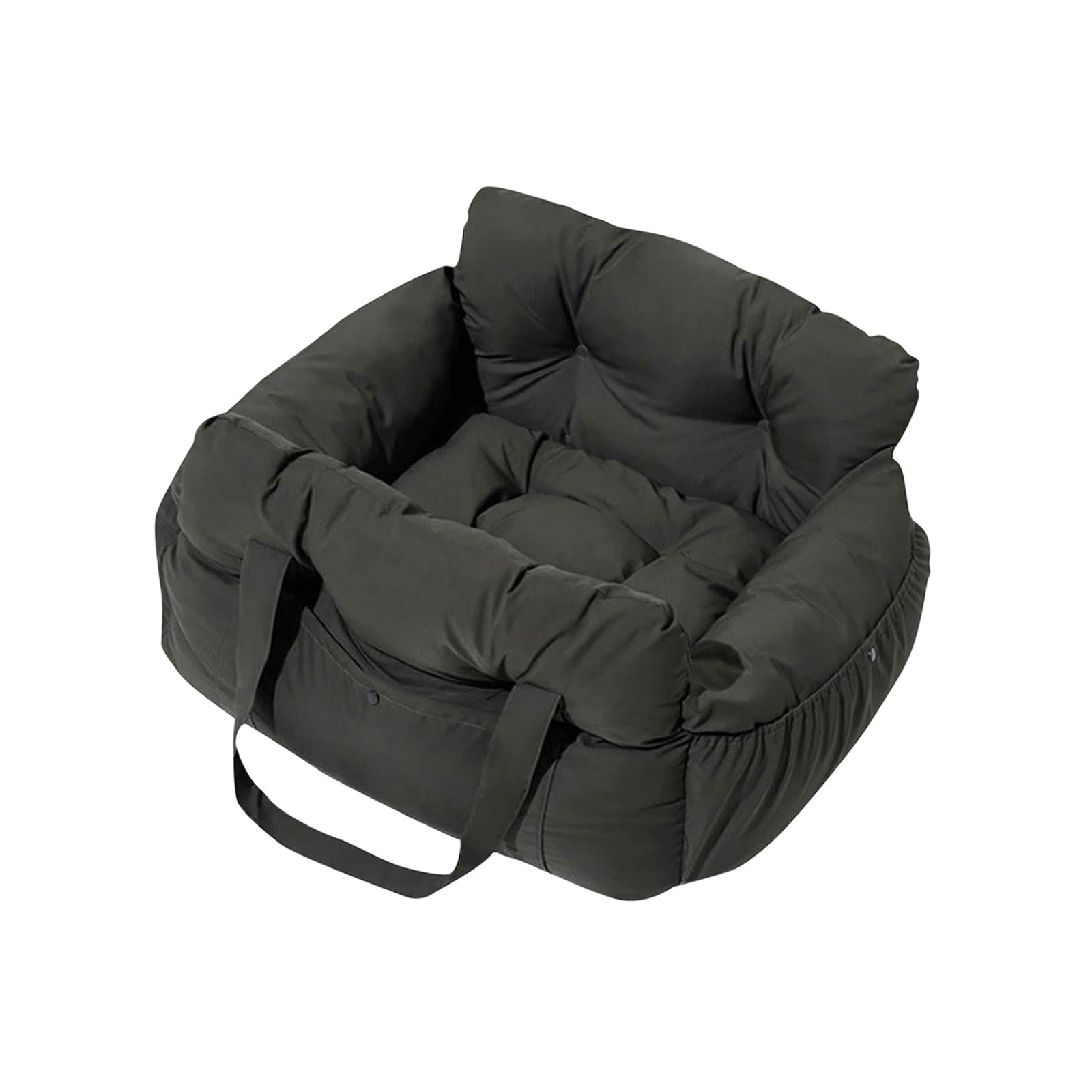 Ioensy - Asiento De Coche Para Perros Pequeños, Cama De Viaje Suave Para Perros, Suministros Para Mascotas, Color Verde Y M