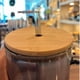 thumbnail image 5 of Vaso De Vidrio Con Tapa Bambu y Bombilla 700ml, 5 of 6
