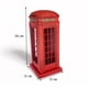 thumbnail image 5 of Decoración Vintage Cabina Telefónica Inglesa En Metal, 5 of 5
