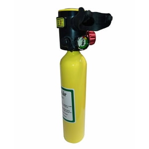 Aropec - Botella De Emergencia Buceo Con Regulador Fijo 1.7L