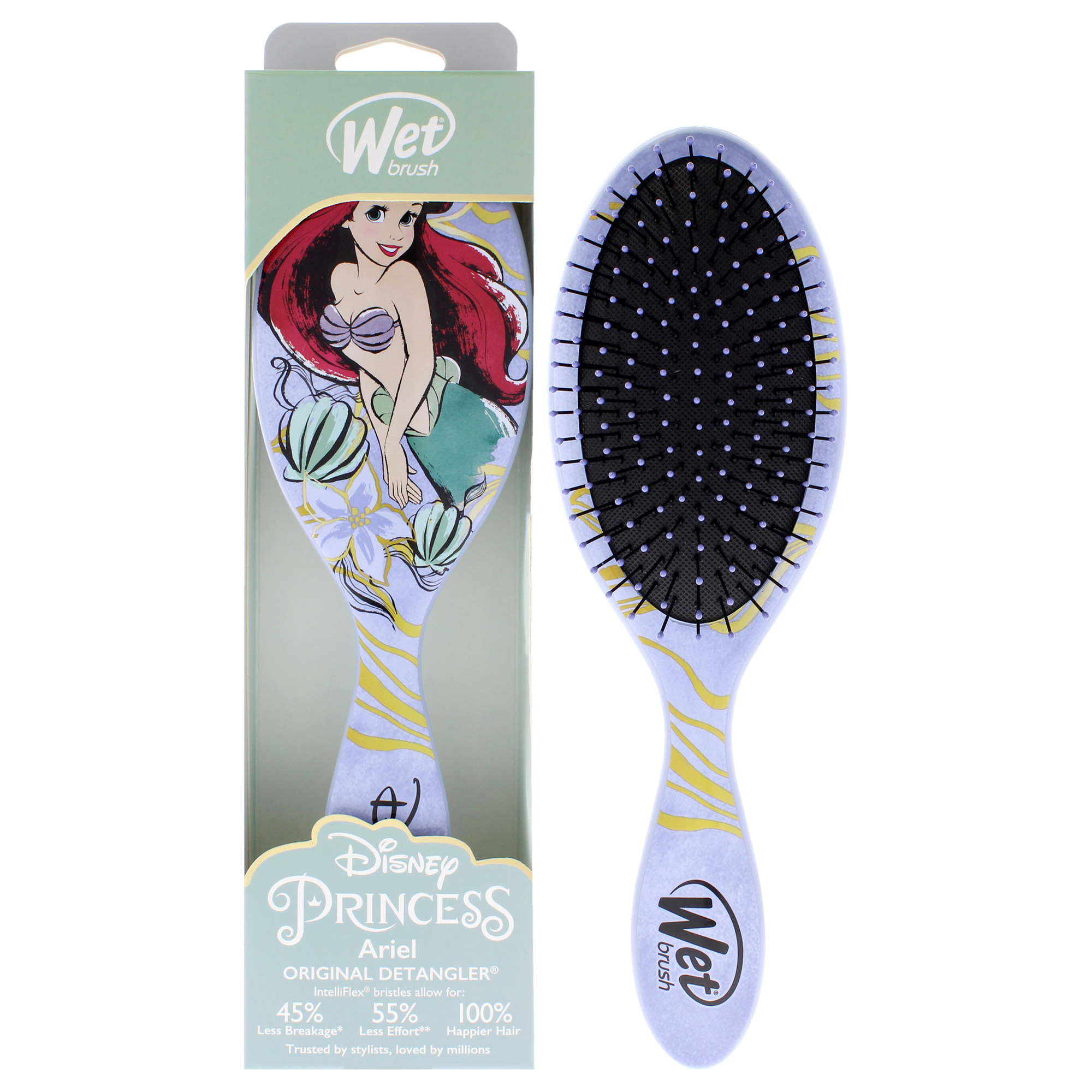 Cepillo Wet Brush Original Desenredador Disney Princess Ariel Mujer