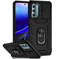 Estuche Gangxun Para Motorola Moto G Stylus 5G 2022, Soporte Giratorio 360°, Estilo Mecánico Y Magnético