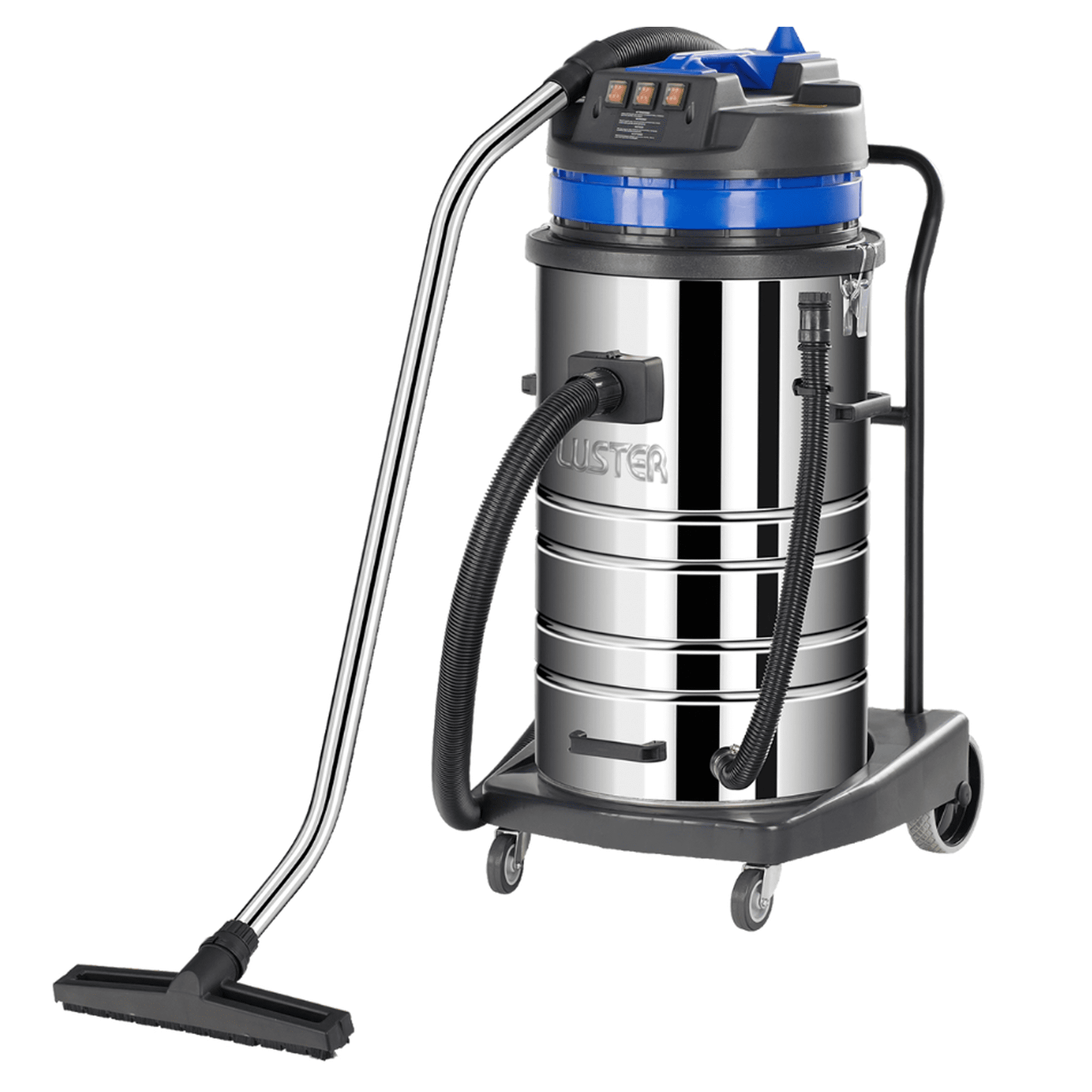 Aspiradora Industrial Polvo/agua 80l 3000w Luster Blue 585