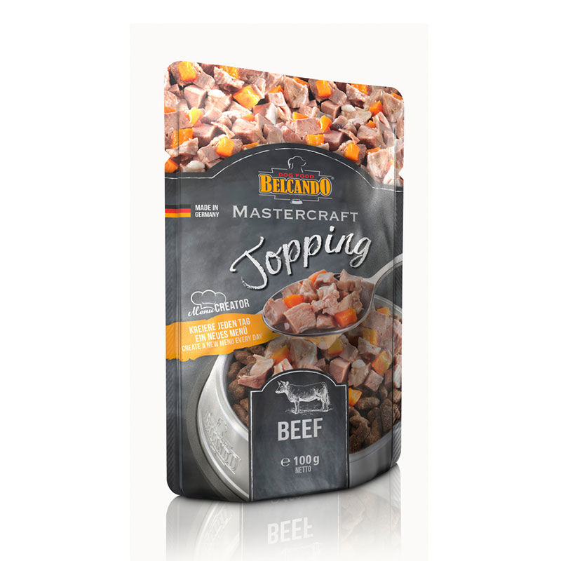 Belcando - Display 12 Unidades Alimento Super Premium Para Perros Sabor Carne 100 Gr